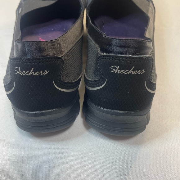 Skechers Black Flats with Cushioned Insoles - Picture 3 of 4